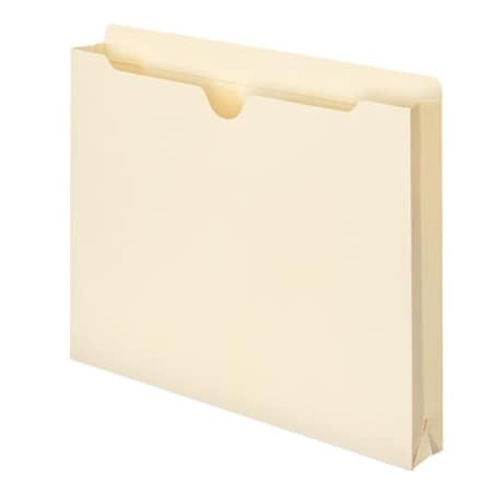 File Jacket; 1.5 In. Expansion & Letter Size - Manila; 50 Per Box; Pack Of 4